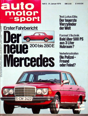 Deckblatt Auto Motor und Sport (03/1976)